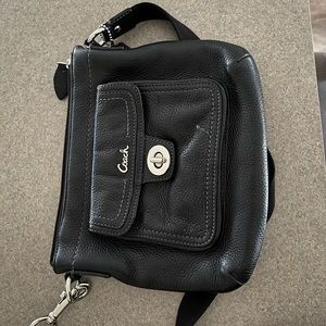 Coach cross body black